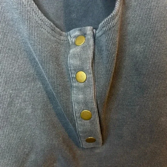 CROPPED ribbed NWT Mustard Seed Tank L - Picture 3 of 6